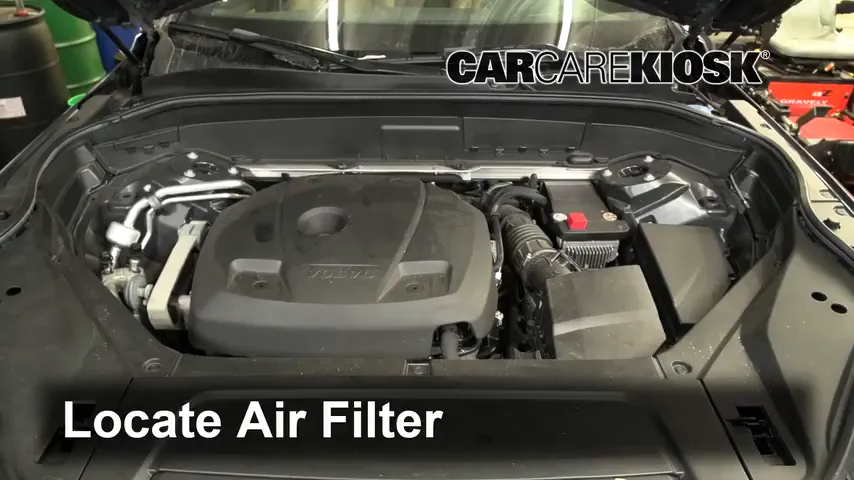 2018 Volvo XC90 T6 Momentum 2.0L 4 Cyl. Air Filter (Engine) Replace